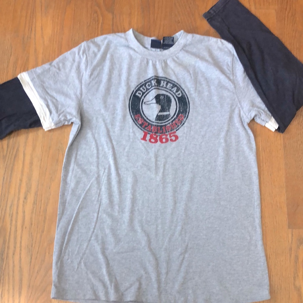 Duck Head layered long Sleeve